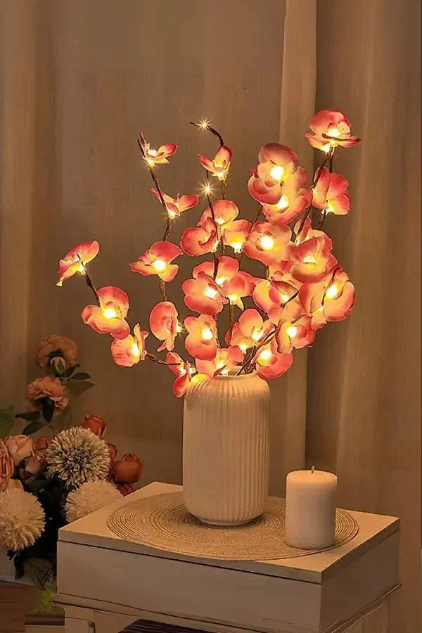 Branch Lights Cordless Warm White LED Set of 3