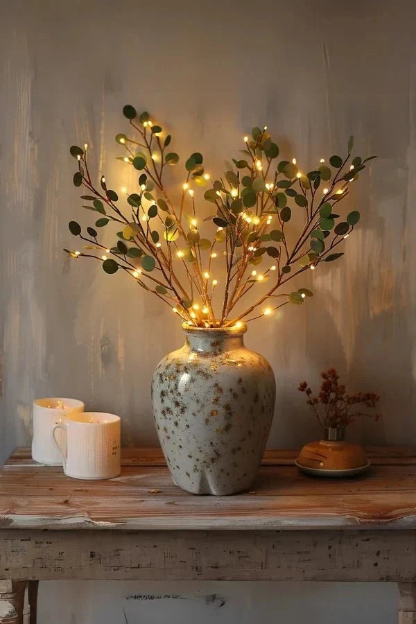 Branch Lights Cordless Warm White LED Set of 3