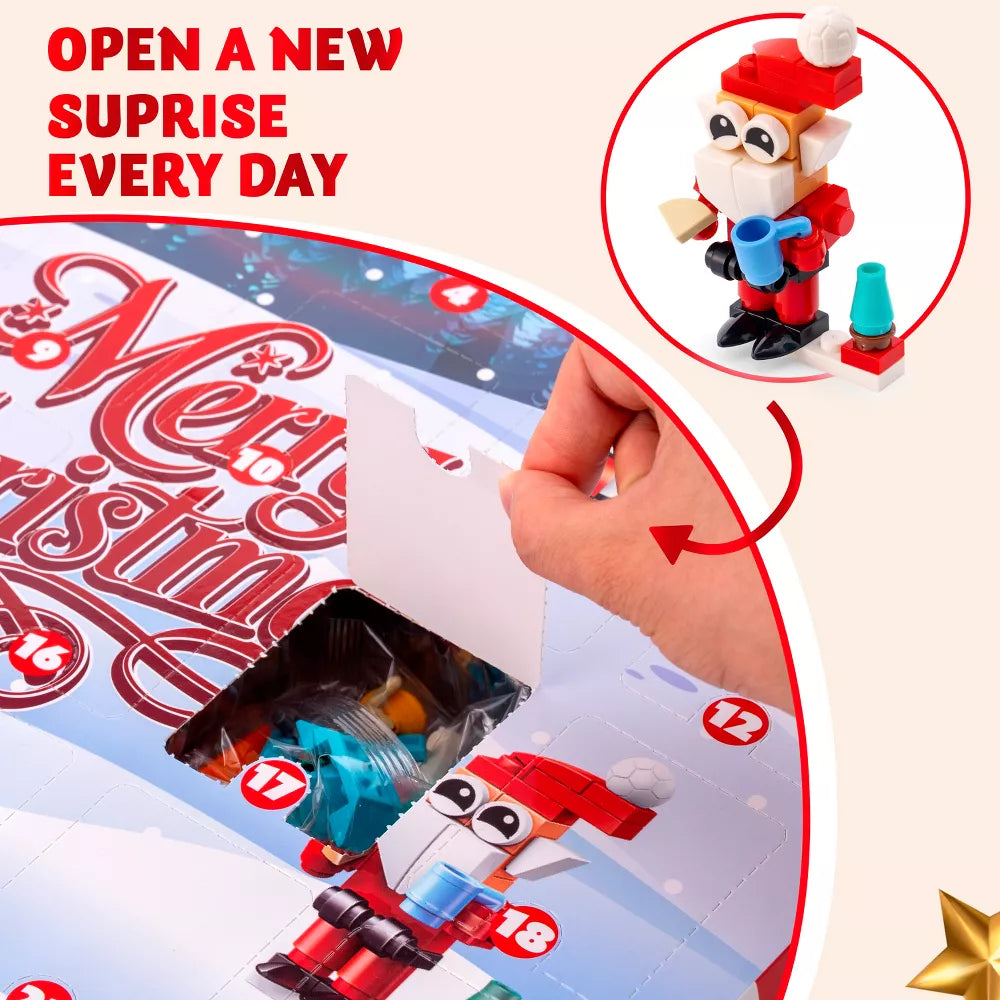 Building Block Advent Calendar 26 Holiday Builds