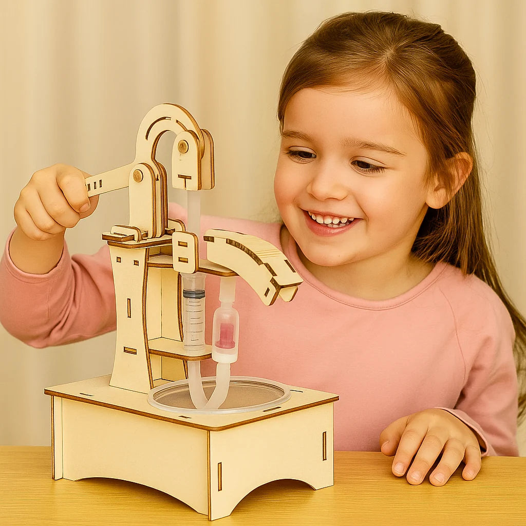 Building Set Working STEM Models Snap-Together No Tools Required