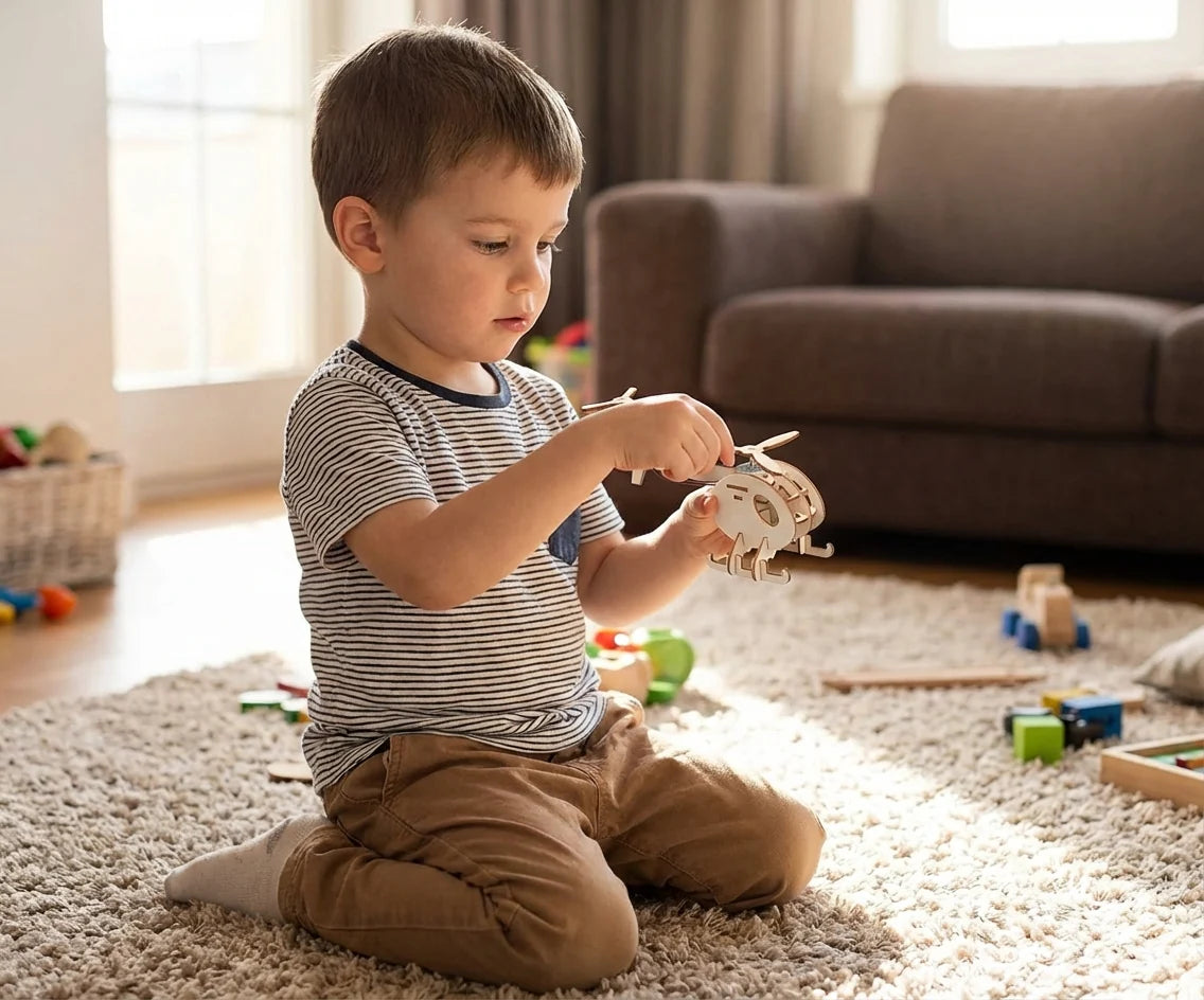 Building Set Working STEM Models Snap-Together No Tools Required