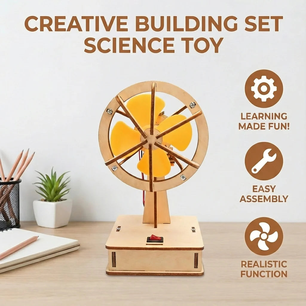 Building Set Working STEM Models Snap-Together No Tools Required
