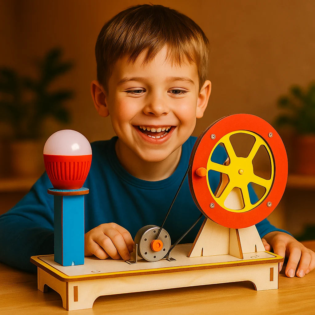 Building Set Working STEM Models Snap-Together No Tools Required