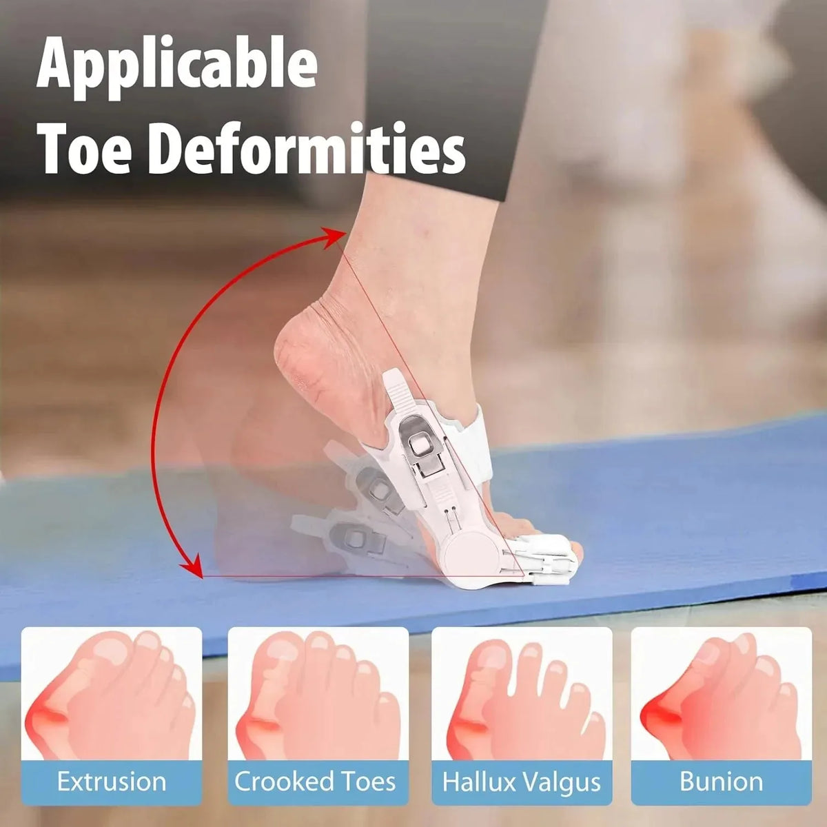 Bunion Splint Adjustable Soft Flexible Toe Support