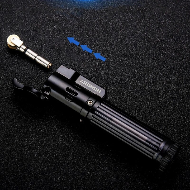 Butane Lighter Turbo Flame Compact Lightweight Design