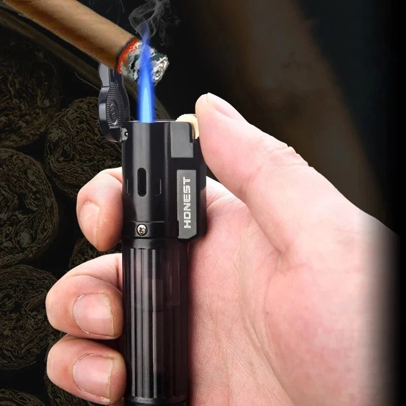 Butane Lighter Turbo Flame Compact Lightweight Design