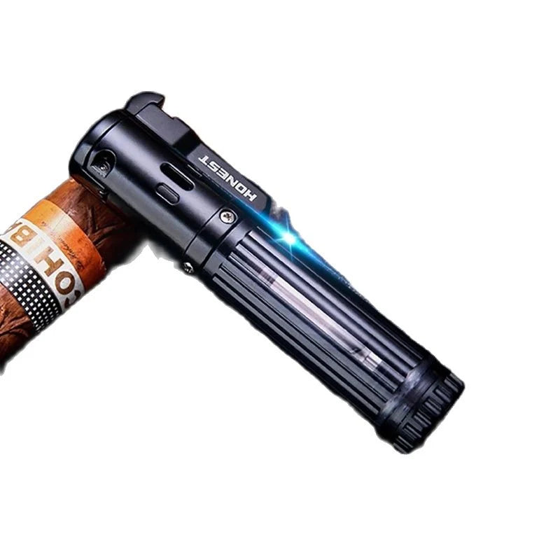 Butane Lighter Turbo Flame Compact Lightweight Design