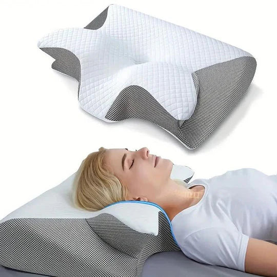 Butterfly Pillow Memory Foam Side & Back Sleeper Support