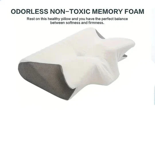 Butterfly Pillow Memory Foam Side & Back Sleeper Support
