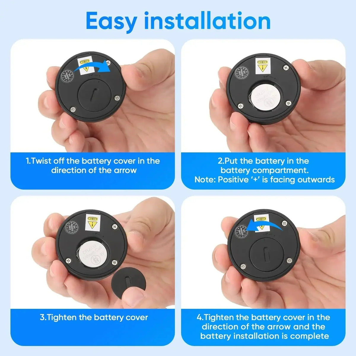 Cabinet Lock Fingerprint Keyless No-Drill USB Backup