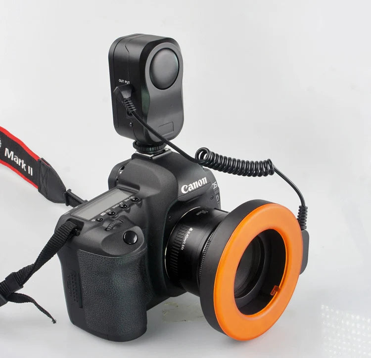 Camera Ring Light 48 LED With 6 Adapter Rings