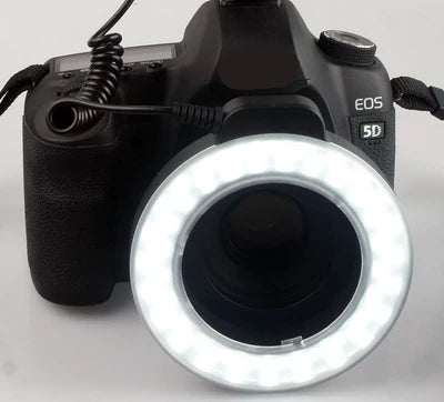 Camera Ring Light 48 LED With 6 Adapter Rings