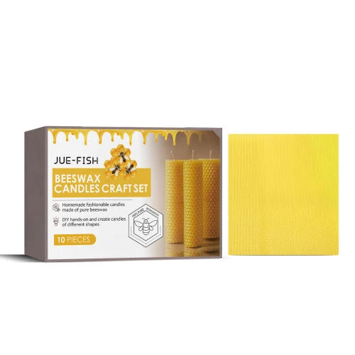 Candle Making Kit Beeswax Honeycomb Design