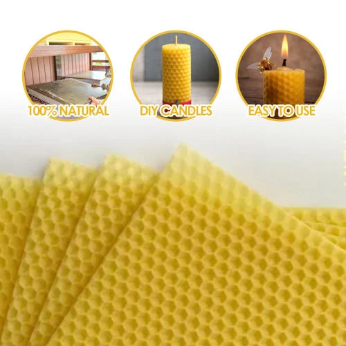 Candle Making Kit Beeswax Honeycomb Design