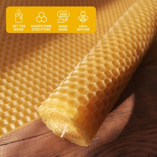 Candle Making Kit Beeswax Honeycomb Design