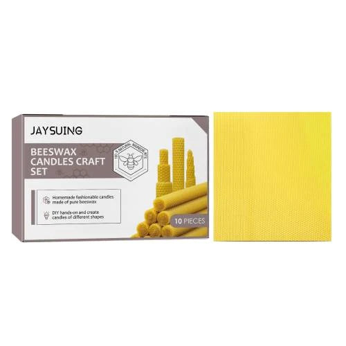 Candle Making Sheets Pure Beeswax Honeycomb DIY Roll-Ready