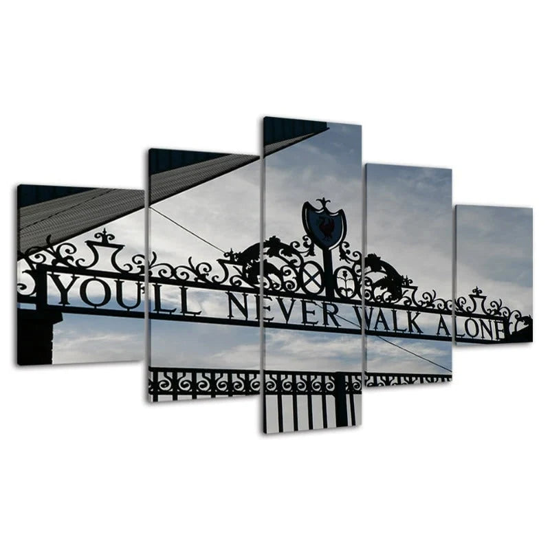 Canvas Wall Art Five-Piece Gallery-Wrapped Set