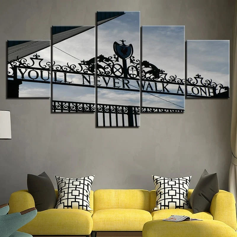 Canvas Wall Art Five-Piece Gallery-Wrapped Set