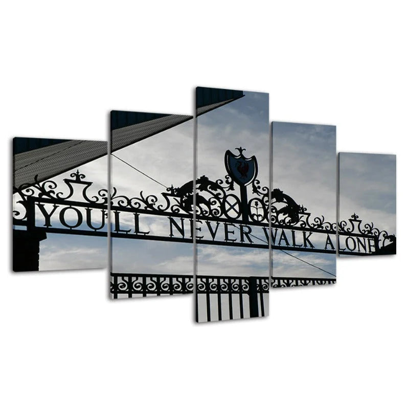 Canvas Wall Art Set of 5 Water-Resistant Finish