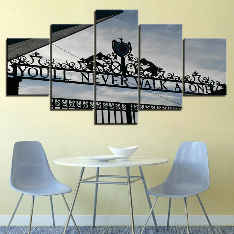 Canvas Wall Art Set of 5 Water-Resistant Finish