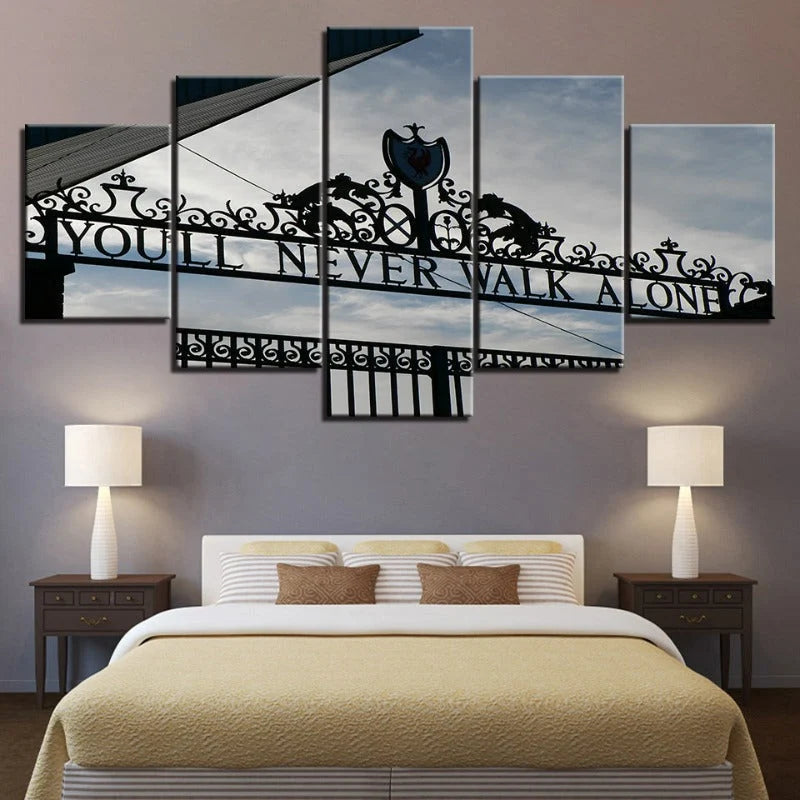 Canvas Wall Art Set of 5 Water-Resistant Finish