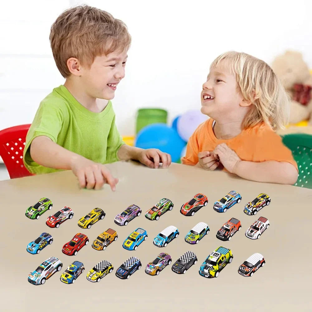 Car Advent Calendar 24 Miniature Alloy Cars