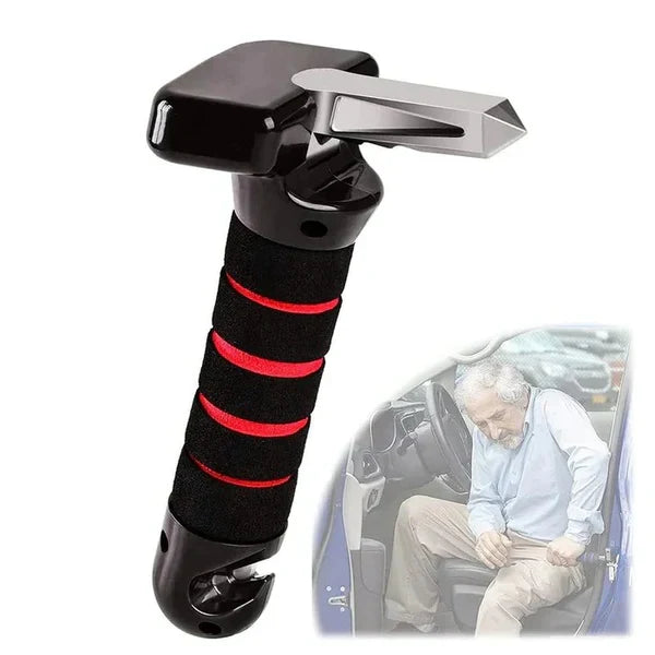 Car Assist Handle Seatbelt Cutter & Window Breaker