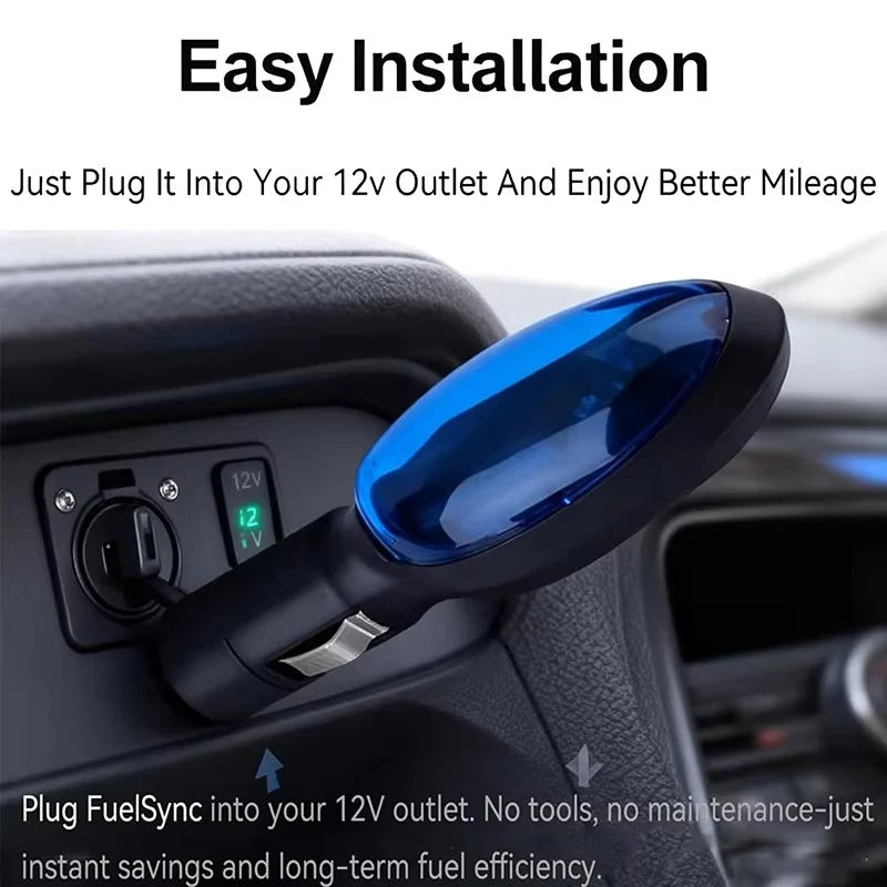 Car Fuel Economizer Plug-In Cigarette Lighter Powered