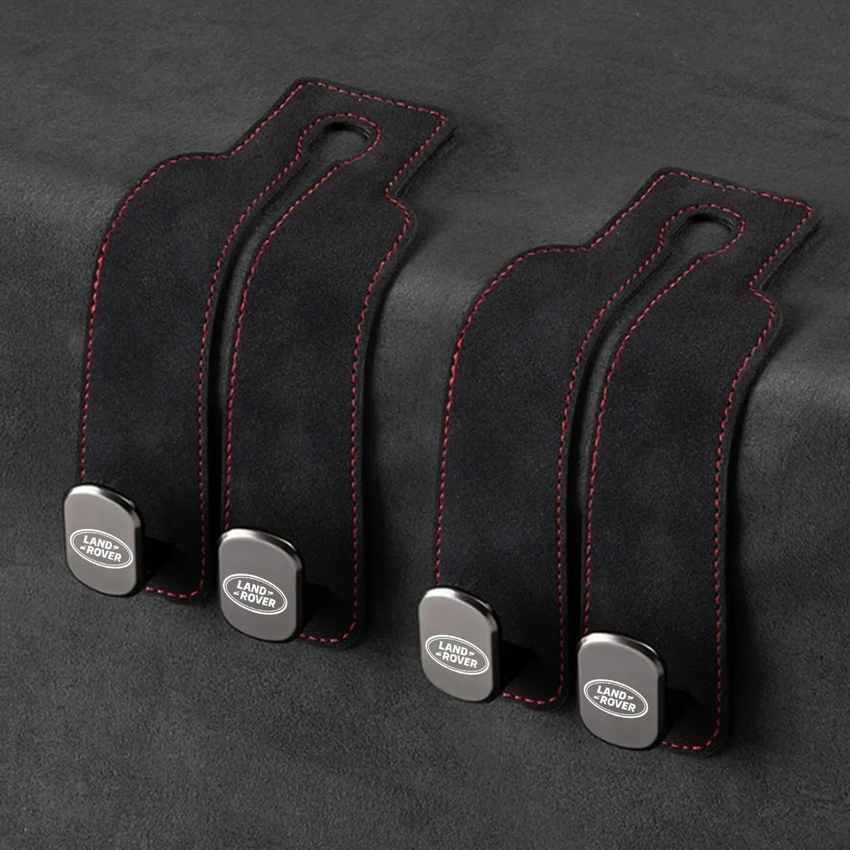 Car Headrest Hooks Foldable Double Hook Set of 2
