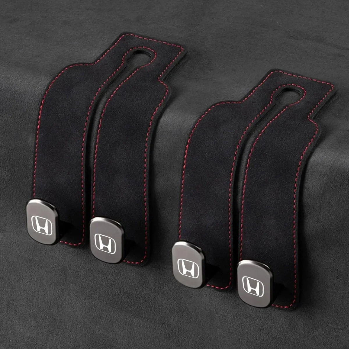 Car Headrest Hooks Foldable Double Hook Set of 2