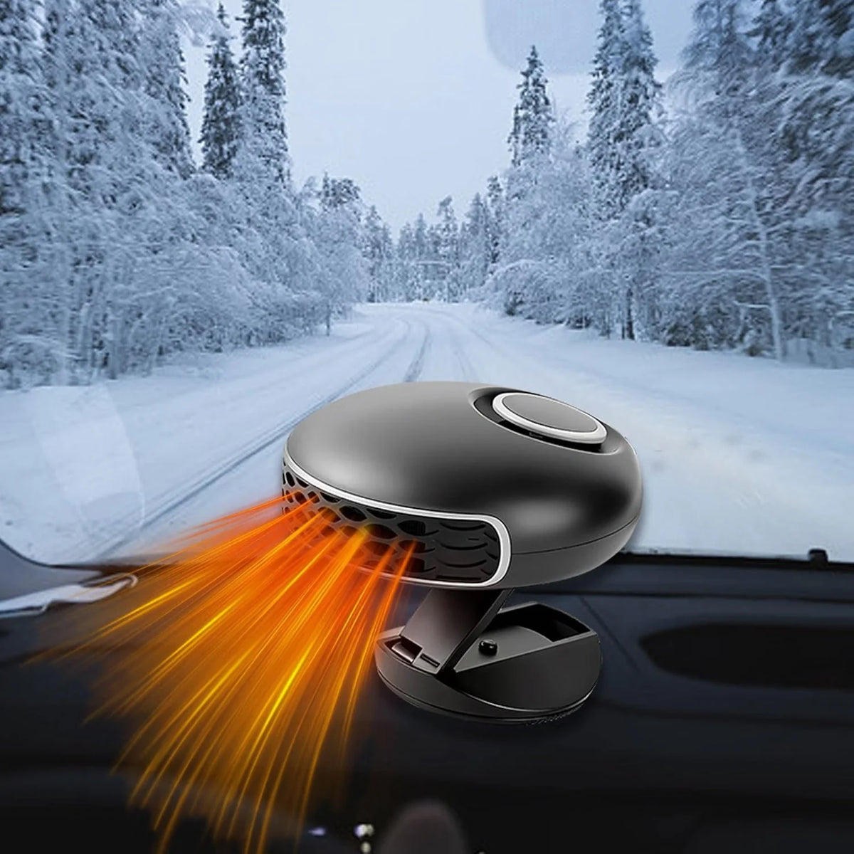 Car Heater 12V Adjustable Airflow Windshield Defroster