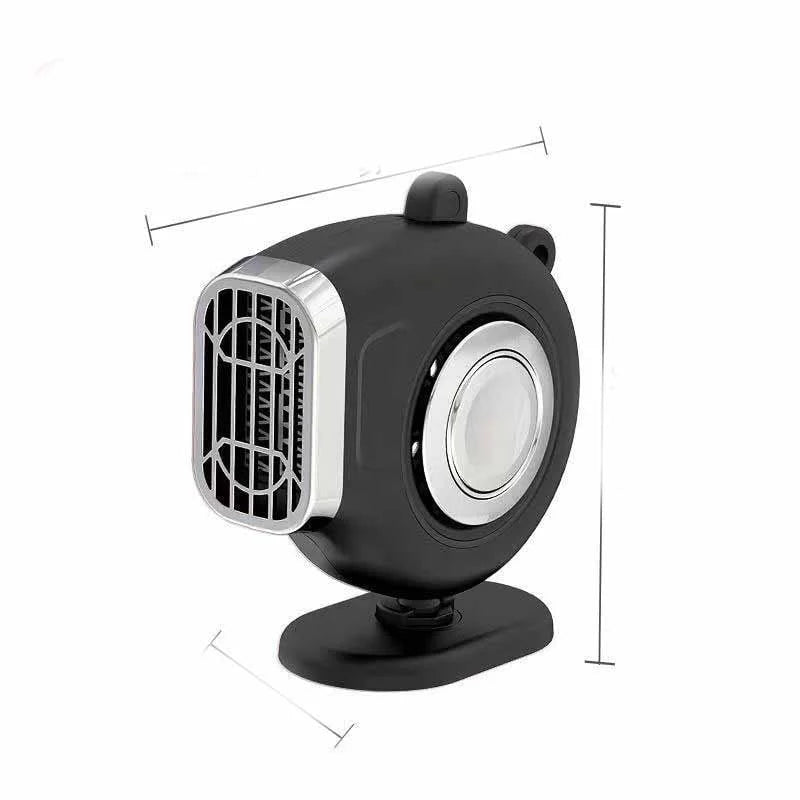 Car Heater & Defroster Fan Warm & Cool Rotating Mount