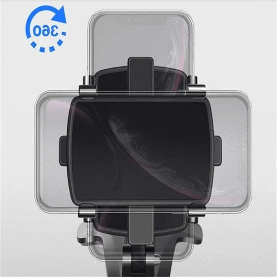 Car Phone Mount 360° Rotating Adjustable Angle Hands-Free Viewing