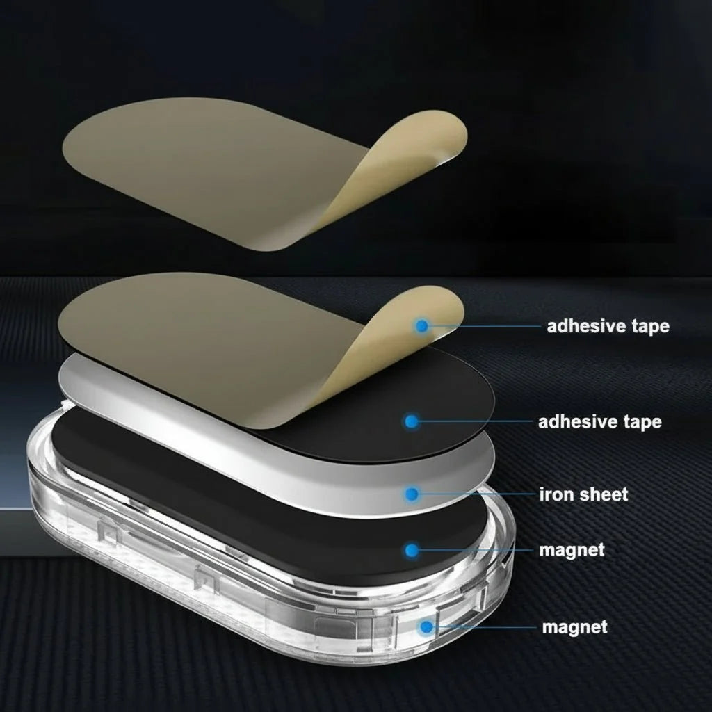 Car Reading Lamp Cordless Rechargeable Magnetic LED