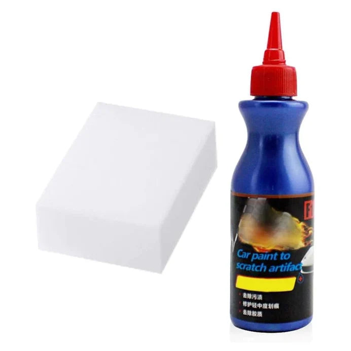 Car Scratch Remover Gloss Restoring Kit With Applicator & Microfiber Cloth