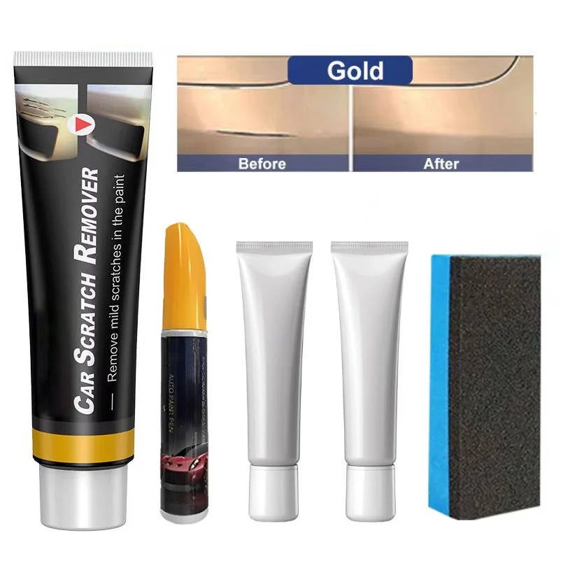Car Scratch Repair Kit Color-Blending High-Gloss Finish