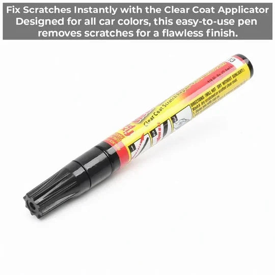 Car Scratch Touch-Up Pen Precise Application Weather-Resistant Finish