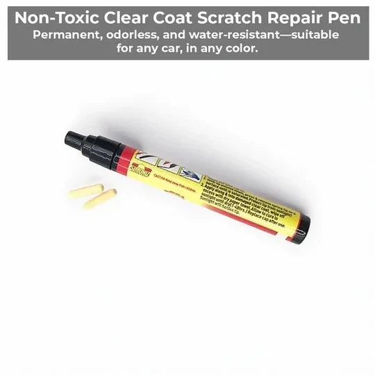 Car Scratch Touch-Up Pen Precise Application Weather-Resistant Finish
