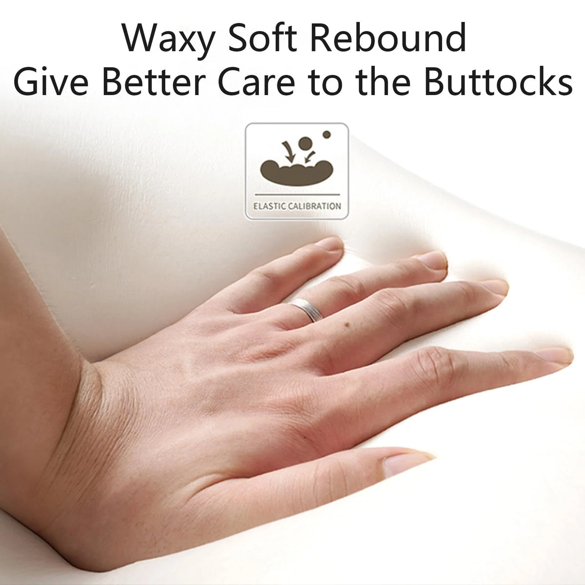 Car Seat Cushion 3-Inch Memory Foam Non-Slip Base