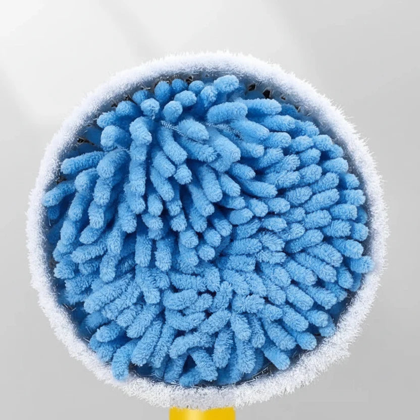 Car Wash Brush Water-Powered 360° Rotating Chenille”】【