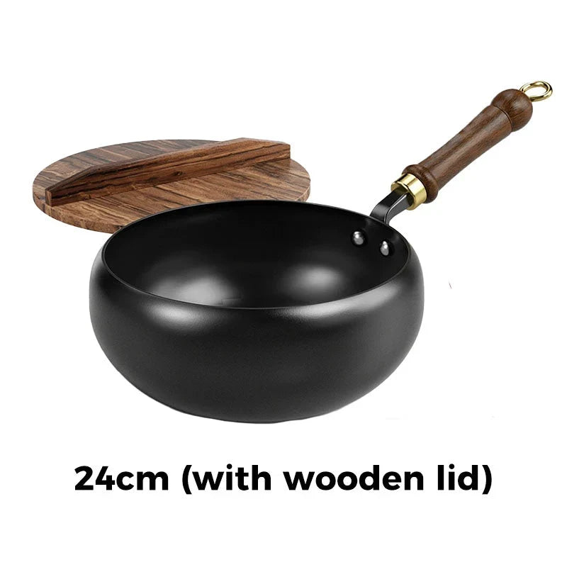 Cast Iron Pot Even Heating Induction Compatible