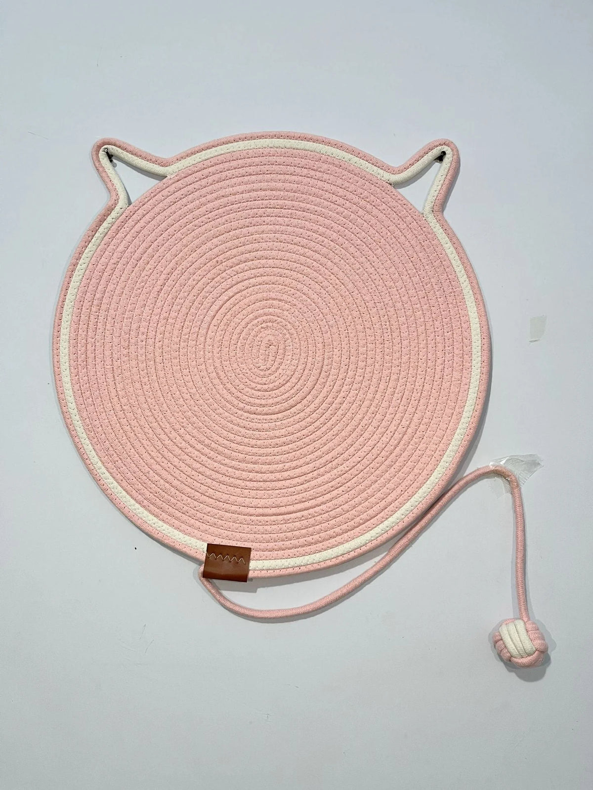 Cat Scratching Mat Natural Sisal Double-Sided Attached Toy