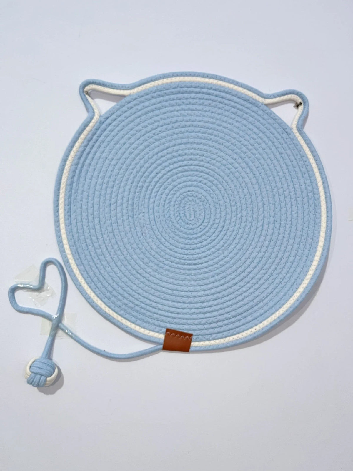 Cat Scratching Mat Natural Sisal Double-Sided Attached Toy