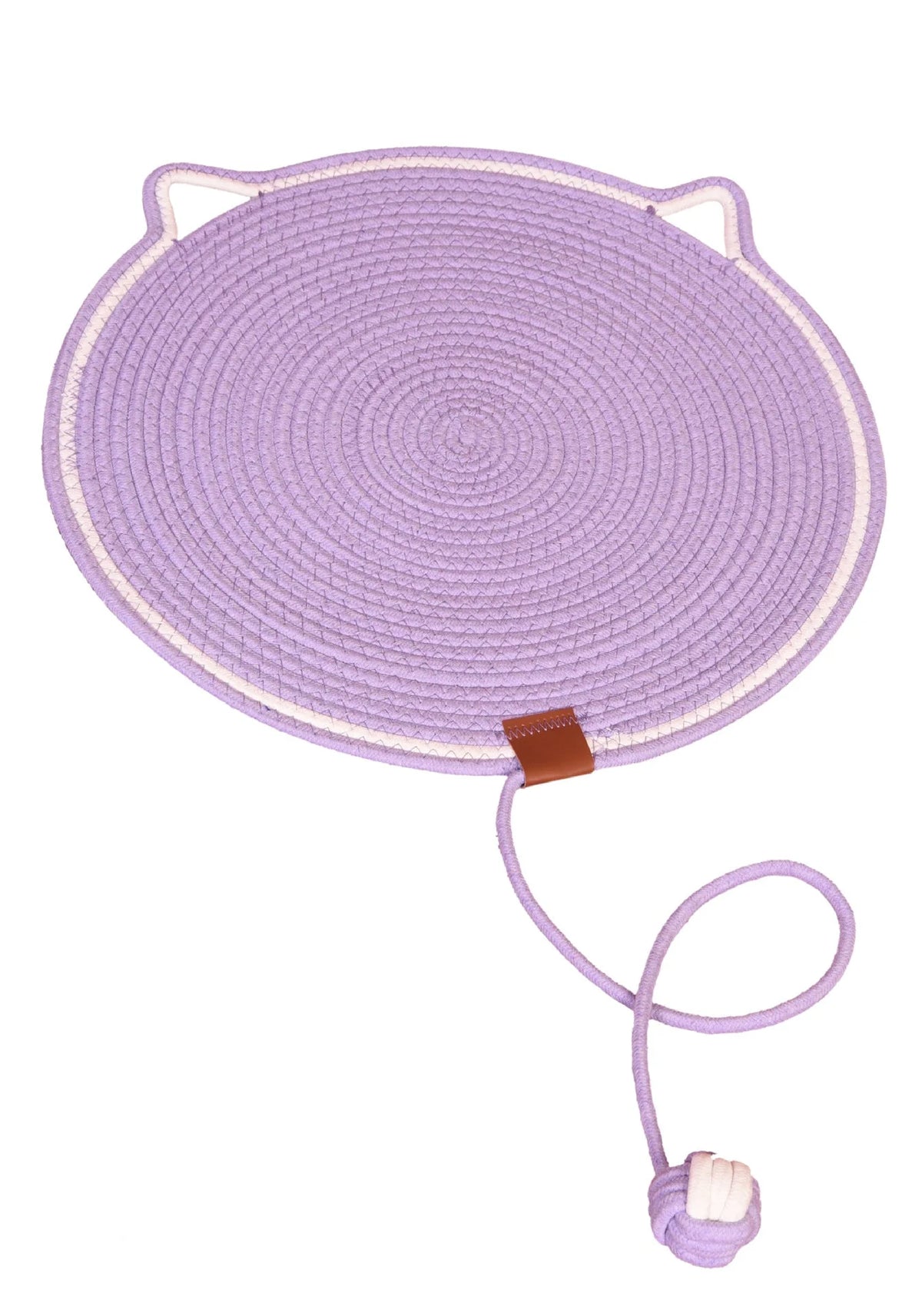 Cat Scratching Mat Natural Sisal Double-Sided Attached Toy