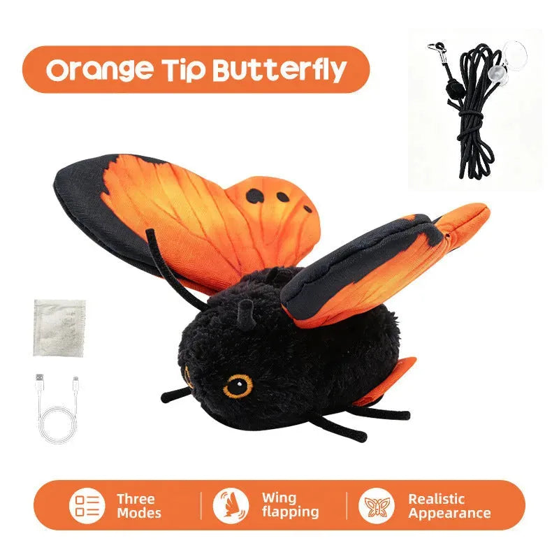Cat Toy Fluttering Butterfly Touch & Motion Activated