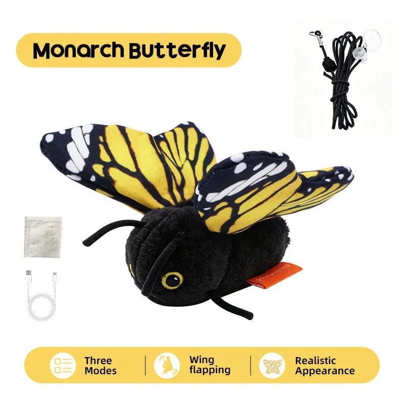 Cat Toy Fluttering Butterfly Touch & Motion Activated