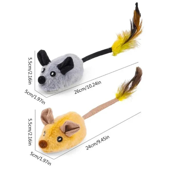 Cat Toy Motion-Activated USB Rechargeable Auto-Off