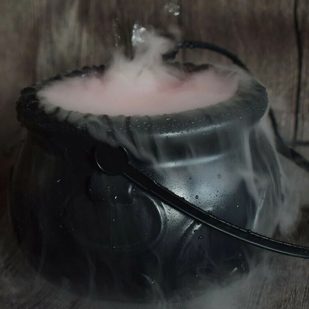 Cauldron Fog Machine Ultrasonic Color-Changing LED Lights