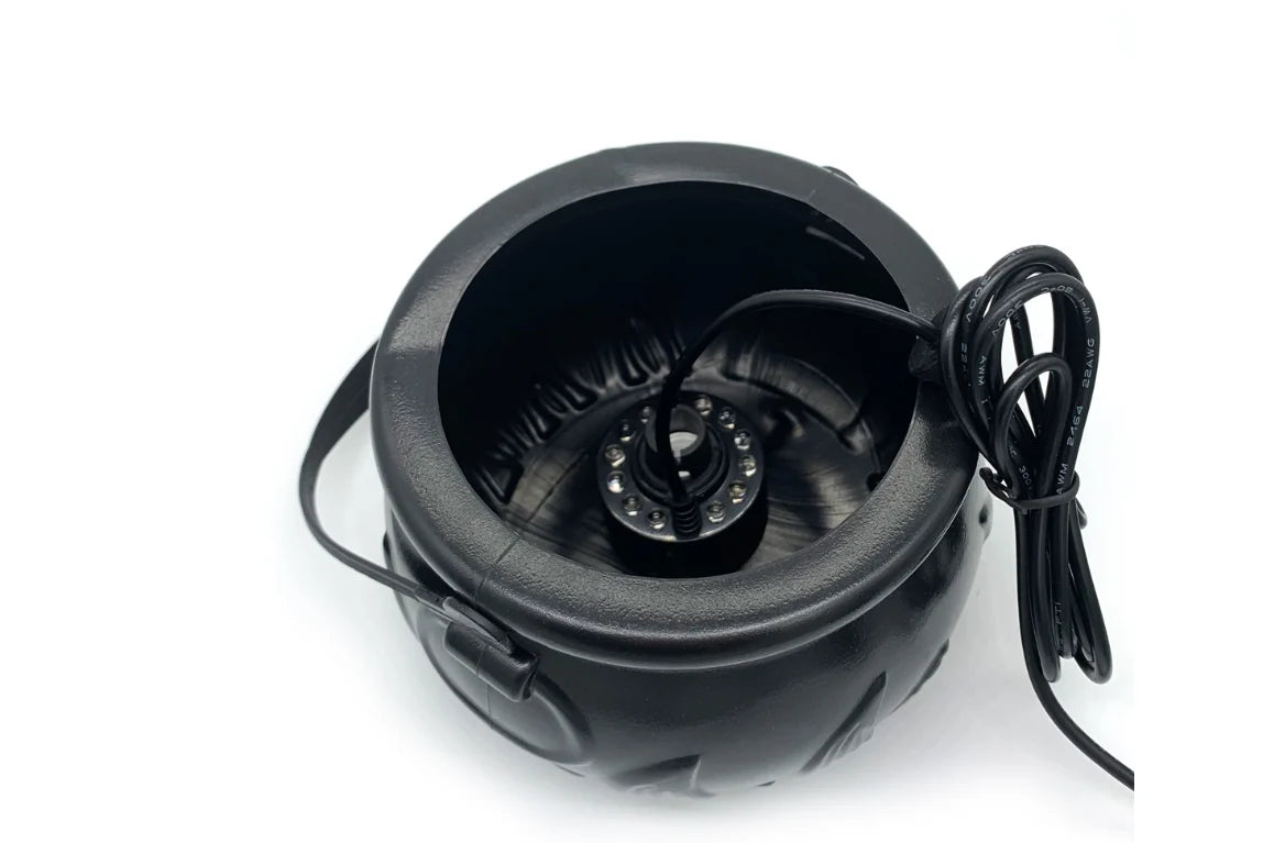 Cauldron Fog Machine Ultrasonic Color-Changing LED Lights