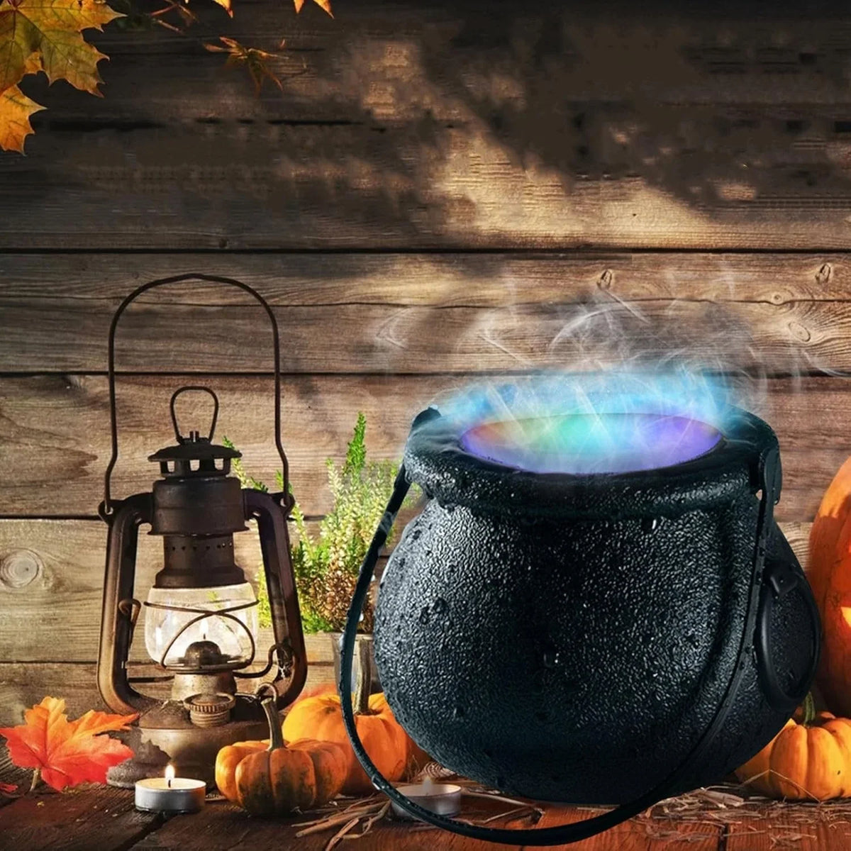 Cauldron Mist Lamp Color-Changing LED Automatic Shutoff